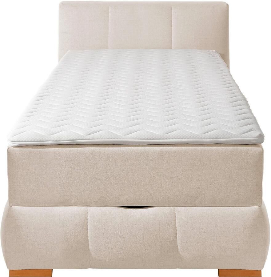 Home affaire Boxspring Chelles incl. matrastopper en bedlade