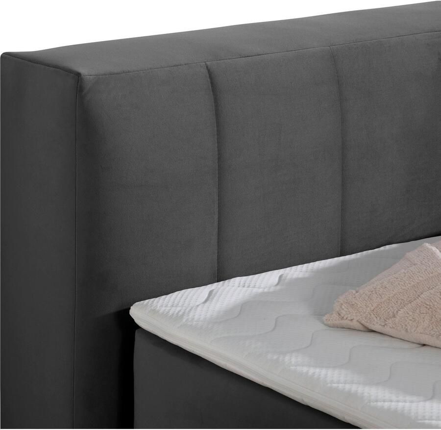 Home affaire Boxspring Chelles incl. koudschuim matrastopper in 5 breedtes en 3 matrastypes