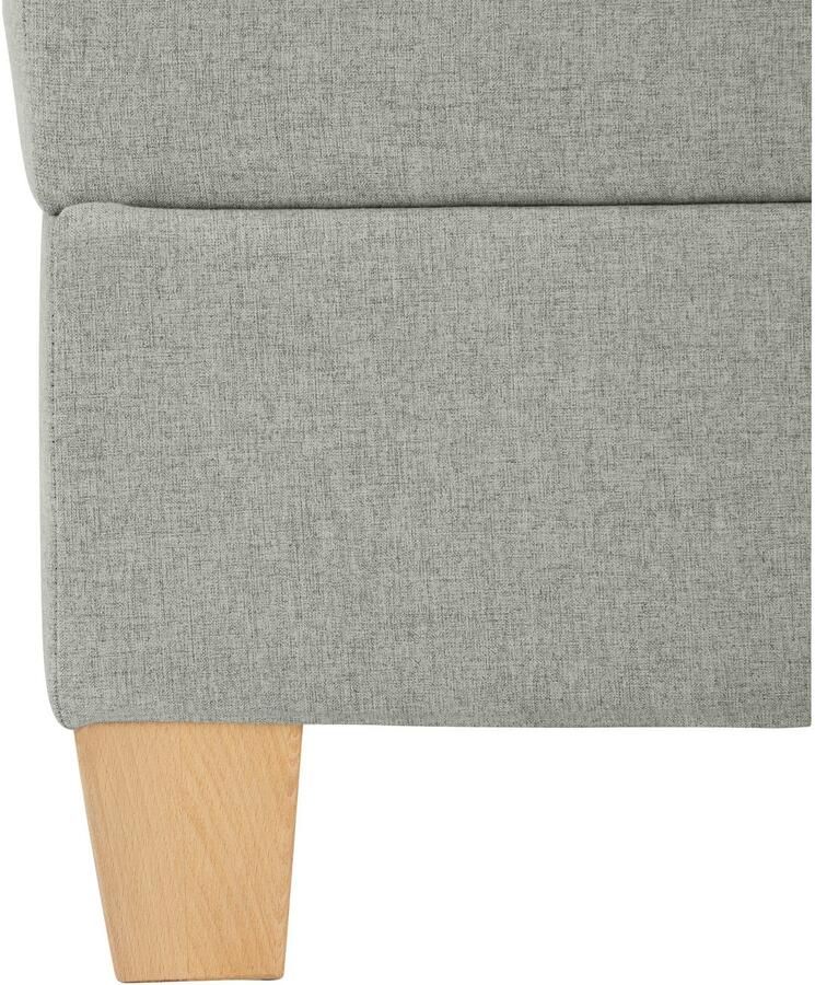 Home affaire Boxspring Lonrai in h2 h3 & h4 en xxl verlengde 220 cm kiesbaar incl. topper