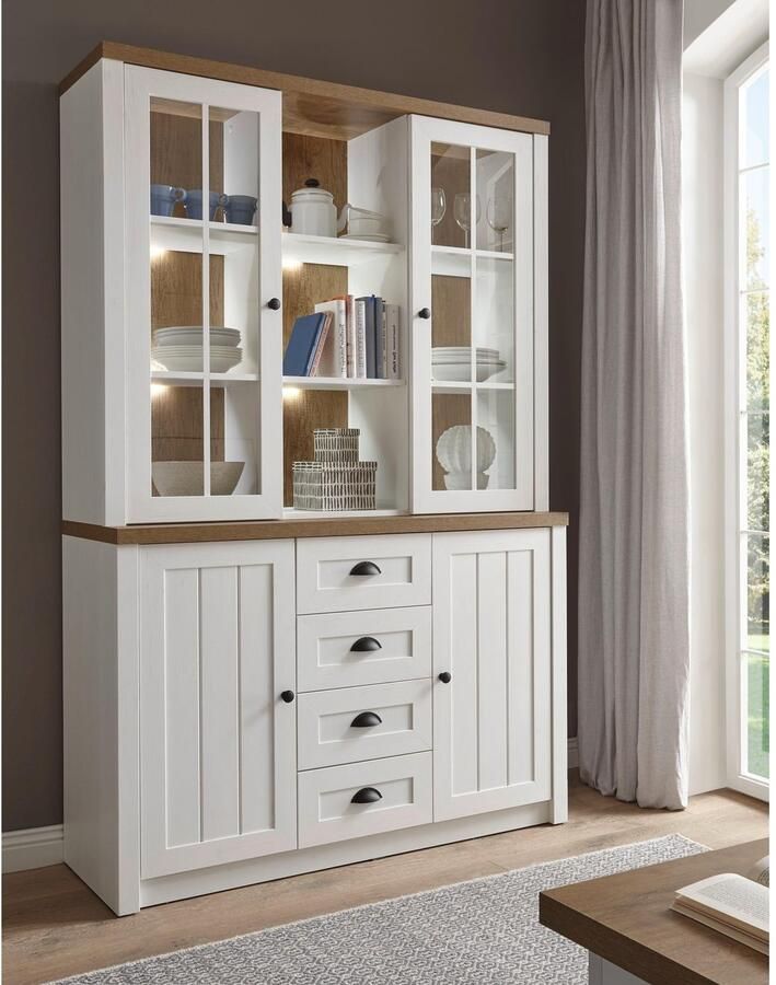 Home affaire Buffetkast Beauvais Hoogte ca. 198 cm