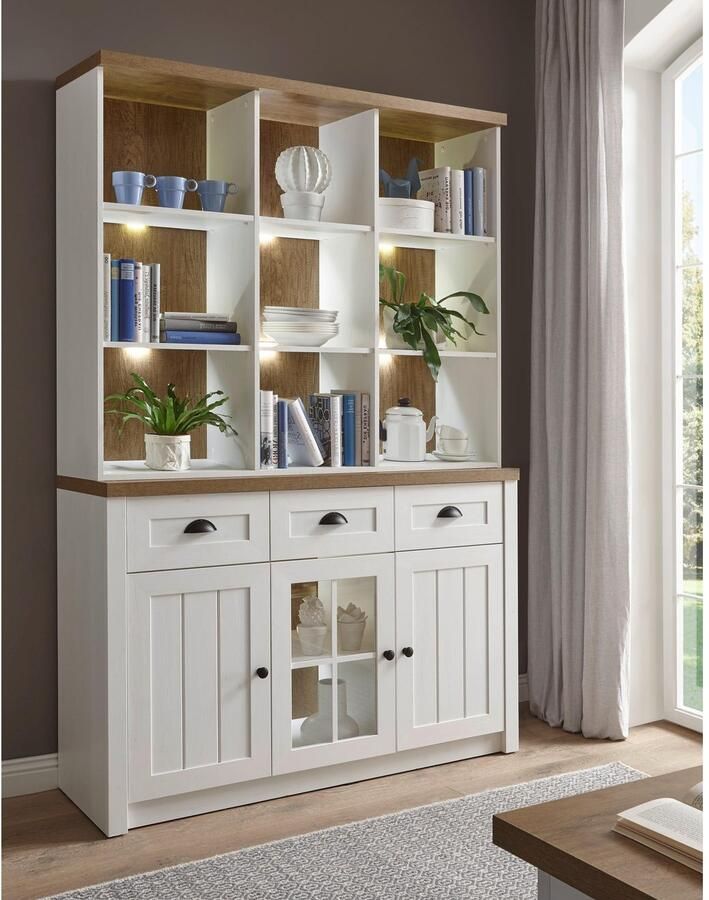 Home affaire Buffetkast Beauvais Hoogte ca. 198 cm