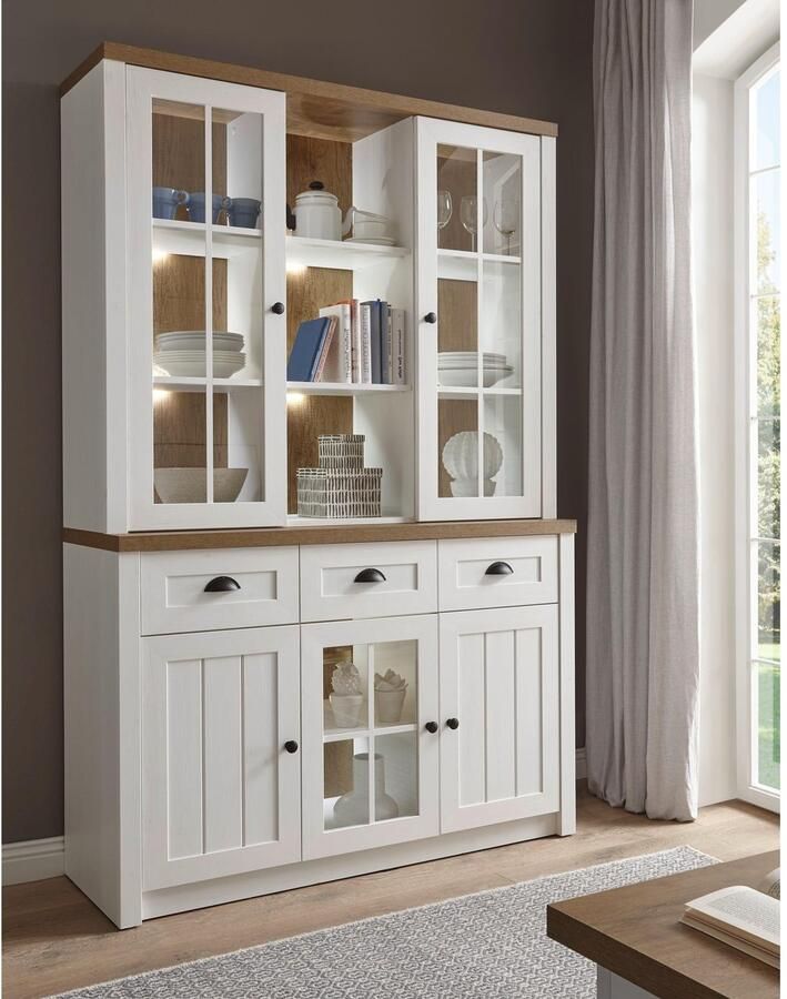 Home affaire Buffetkast Beauvais Hoogte ca. 198 cm