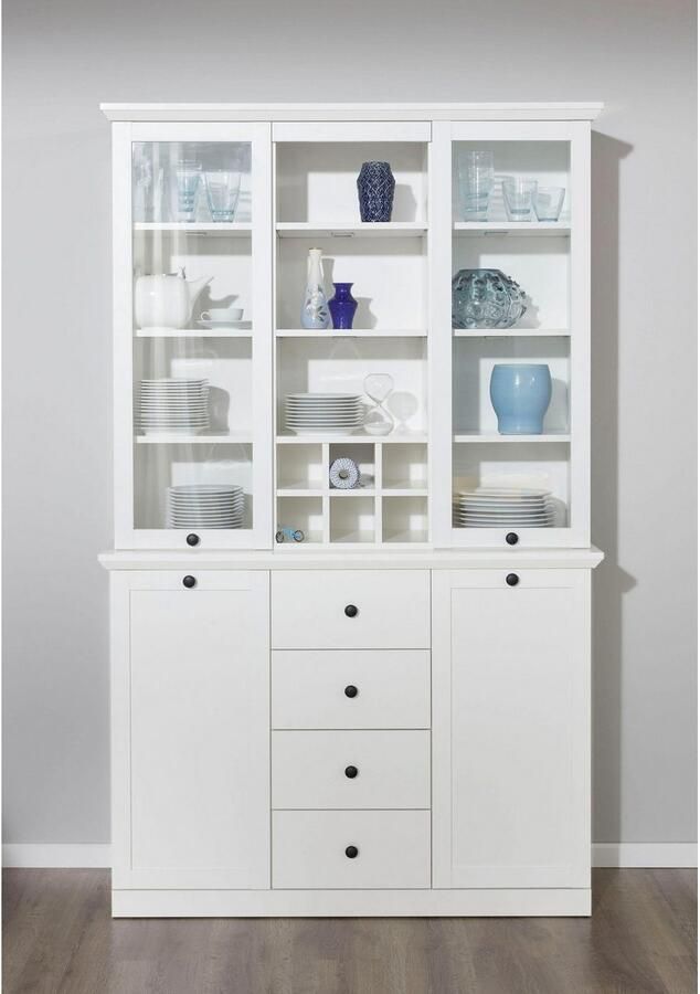 Home affaire Buffetkast Örebro tijdloze landelijke stijl volledig uittrekbaar verlichting optioneel