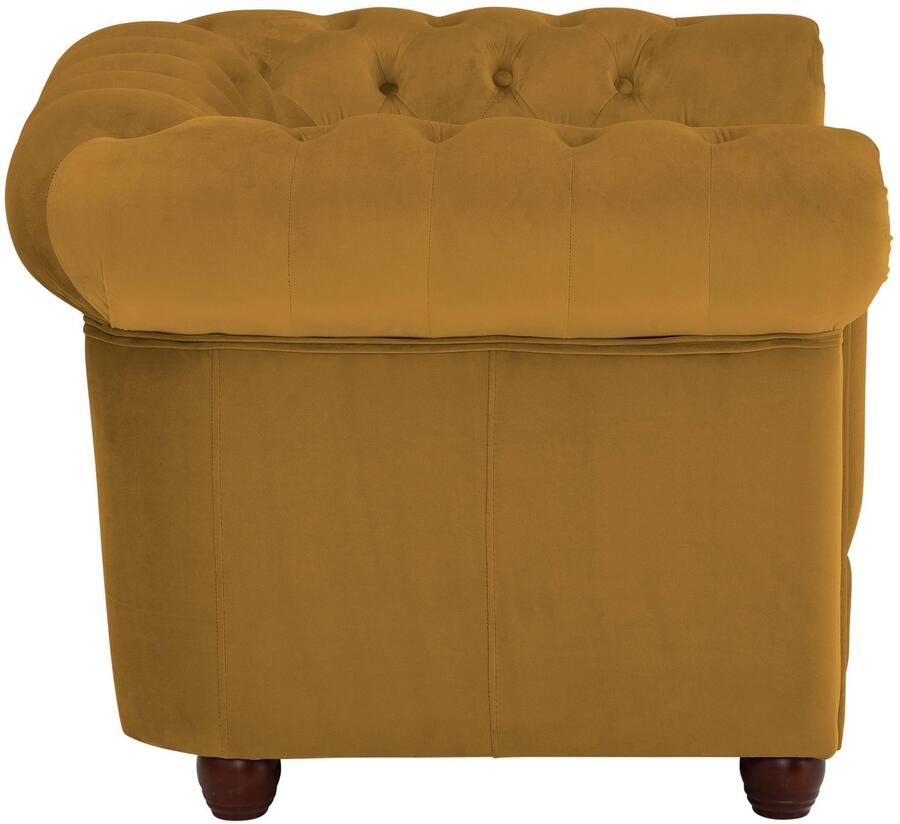 Home affaire Chesterfield-fauteuil New Castle fauteuil hoogwaardige capitonnage bxdxh: 104x86x72 cm