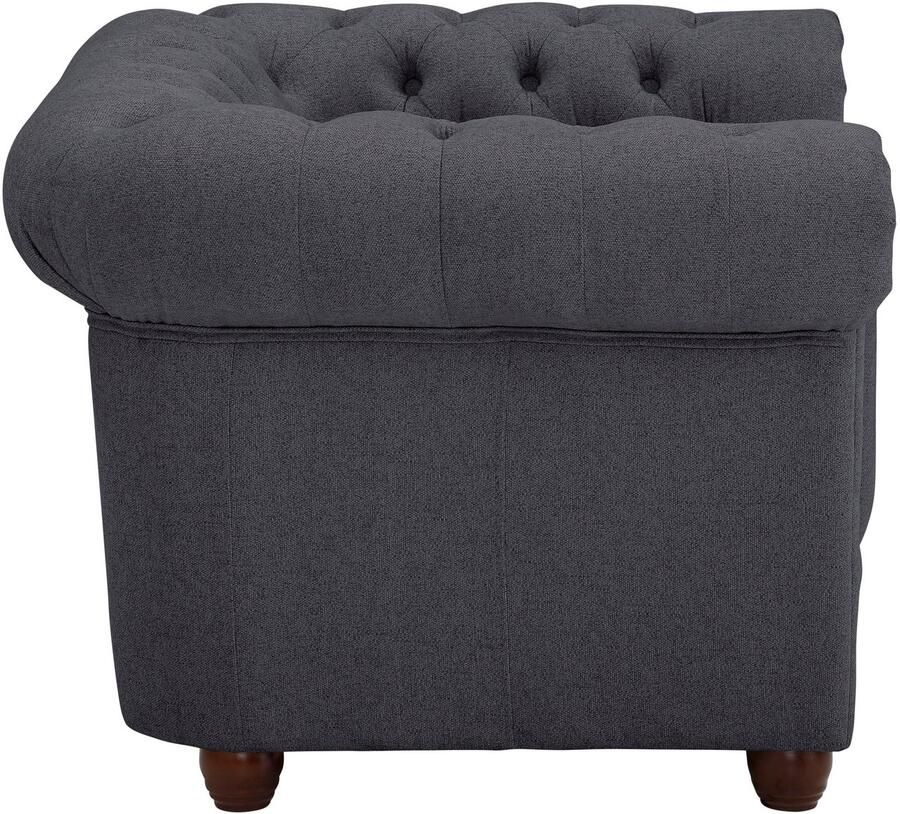 Home affaire Chesterfield-fauteuil New Castle fauteuil hoogwaardige capitonnage bxdxh: 104x86x72 cm
