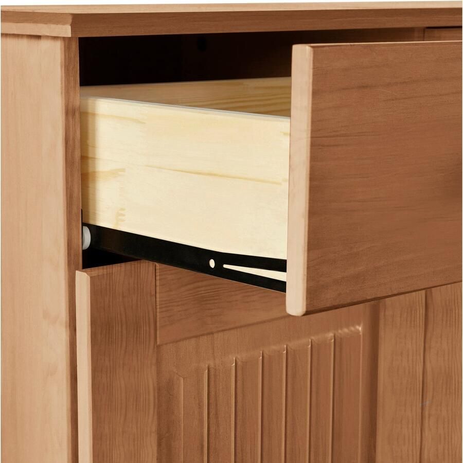 Home affaire Dressoir Liotta Commode met 2 lades en 2 verstelbare planken