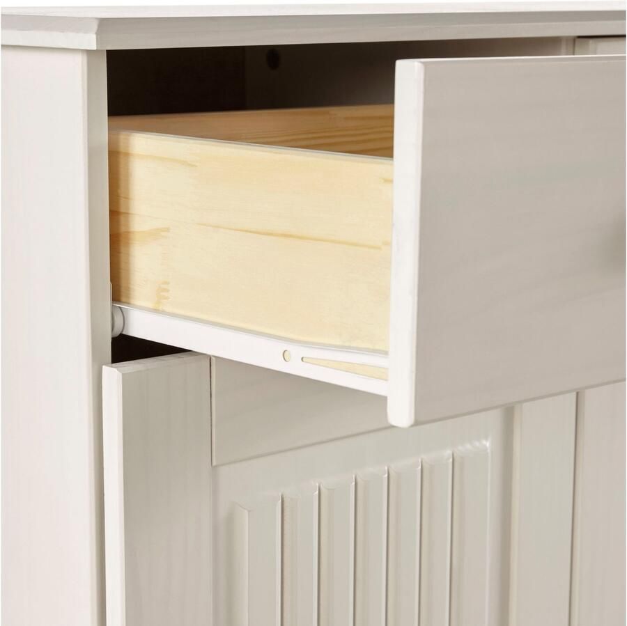 Home affaire Dressoir Liotta Commode met 2 lades en 2 verstelbare planken