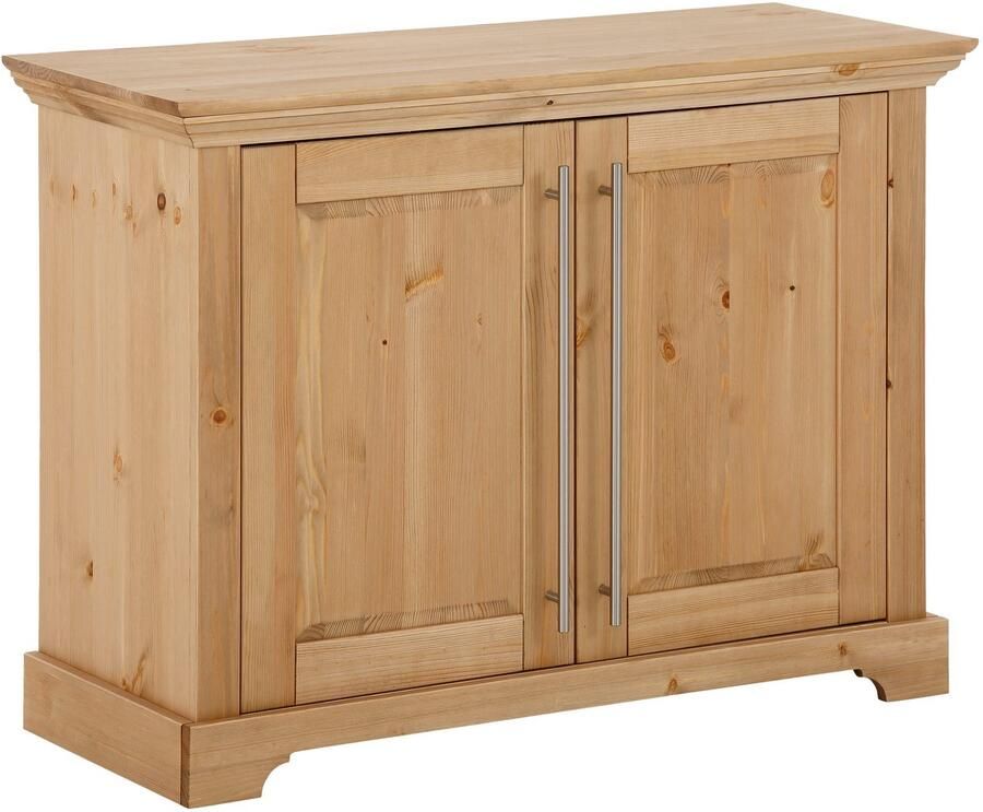 Home affaire Dressoir Meliss Commode in klassieke landhuisstijl massief hout FSC breedte 94 cm