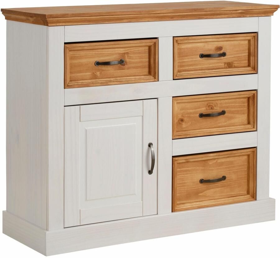 Home affaire Dressoir Selma Commode breedte hoogte 100 87 cm