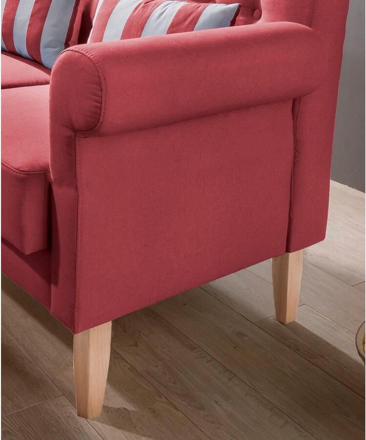 Home affaire Eetbank Scalea inclusief 2 sierkussens in verschillende stoffen en kleuren