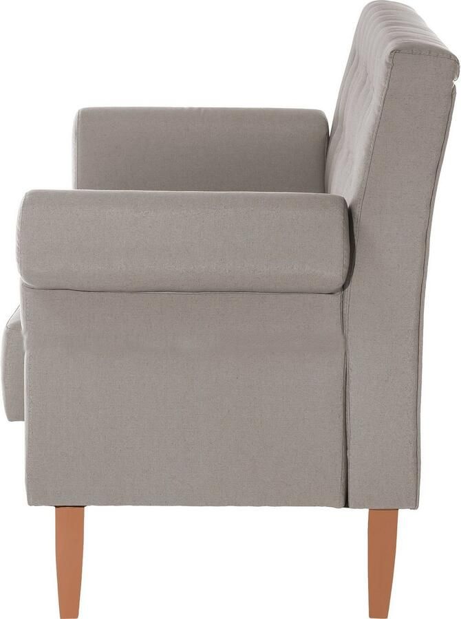 Home affaire Eetbank Scalea inclusief 2 sierkussens in verschillende stoffen en kleuren