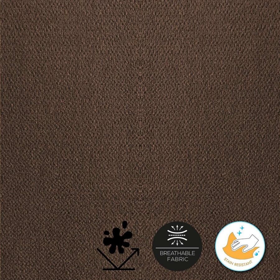 Home affaire Eetkamerstoel LINA707 Extra-comfort vlekbestendig weefsel massief hout (1 stuk)
