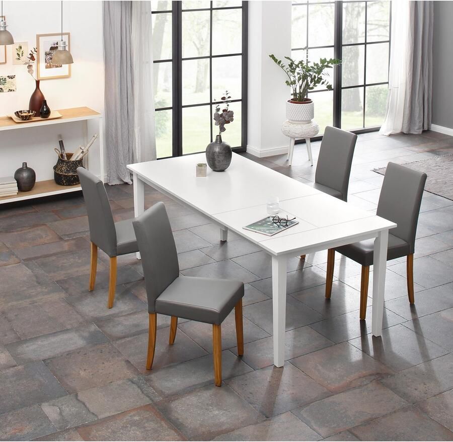 Home affaire Eetkamerstoel Lucca (set 2 stuks)