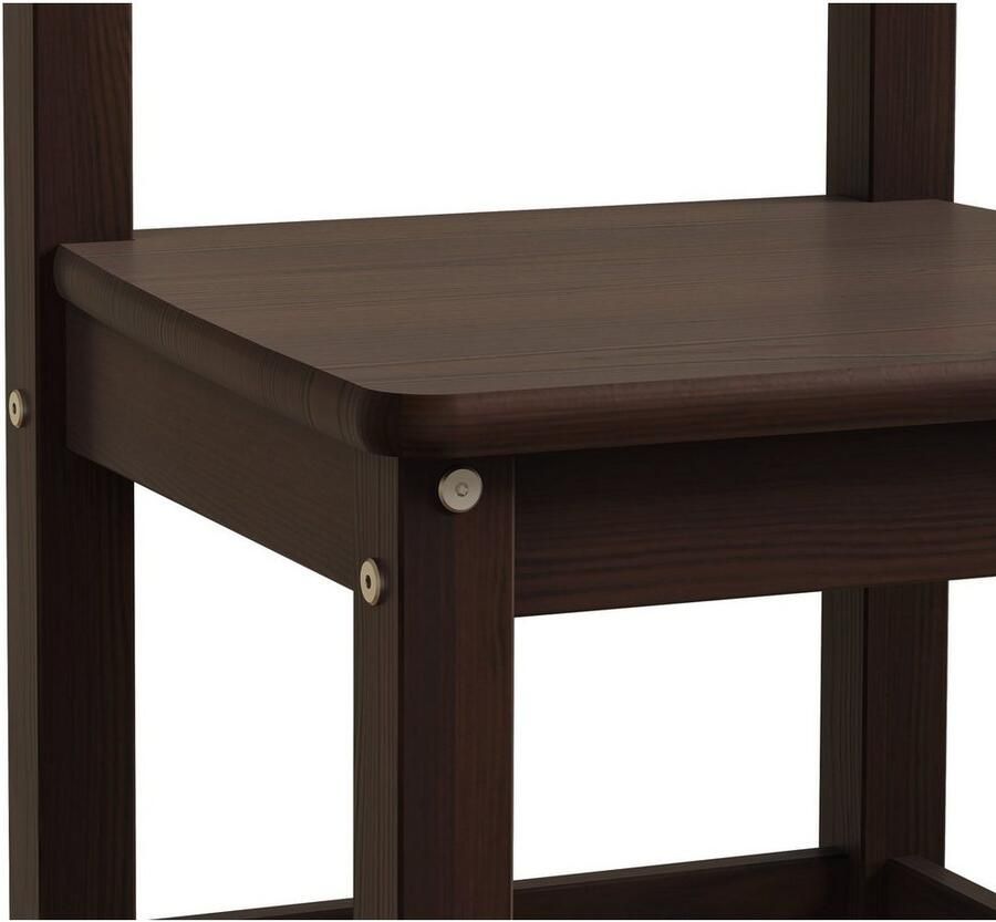 Home affaire Eetkamerstoel Rauna Van massief grenen (set)