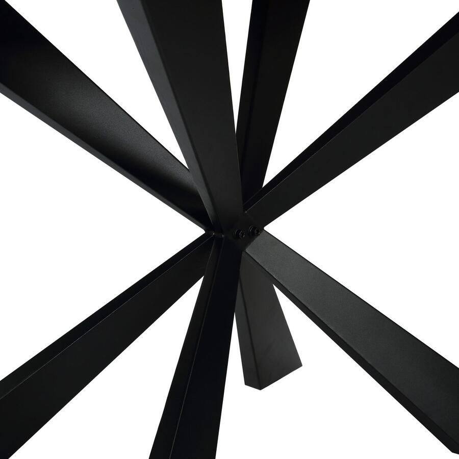 Home affaire Eettafel Soyans TOPSELLER! OTTOs keuze moderne spiderframe in vier breedtes melaminehars gecoat