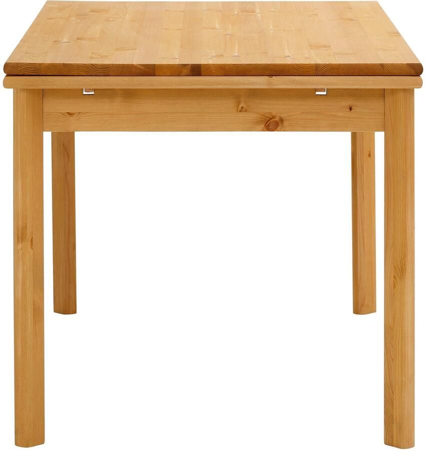 Home affaire Eettafel Tirza van massief grenen fsc gecertificeerd met uittrekfunctie