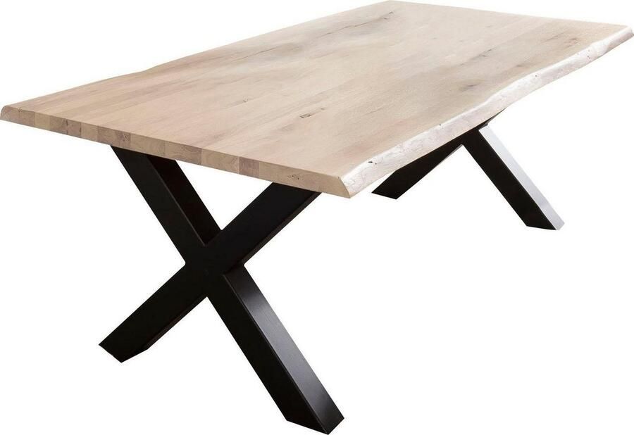 Home affaire Eettafel TRISTAN met boomrand (3 stuks)