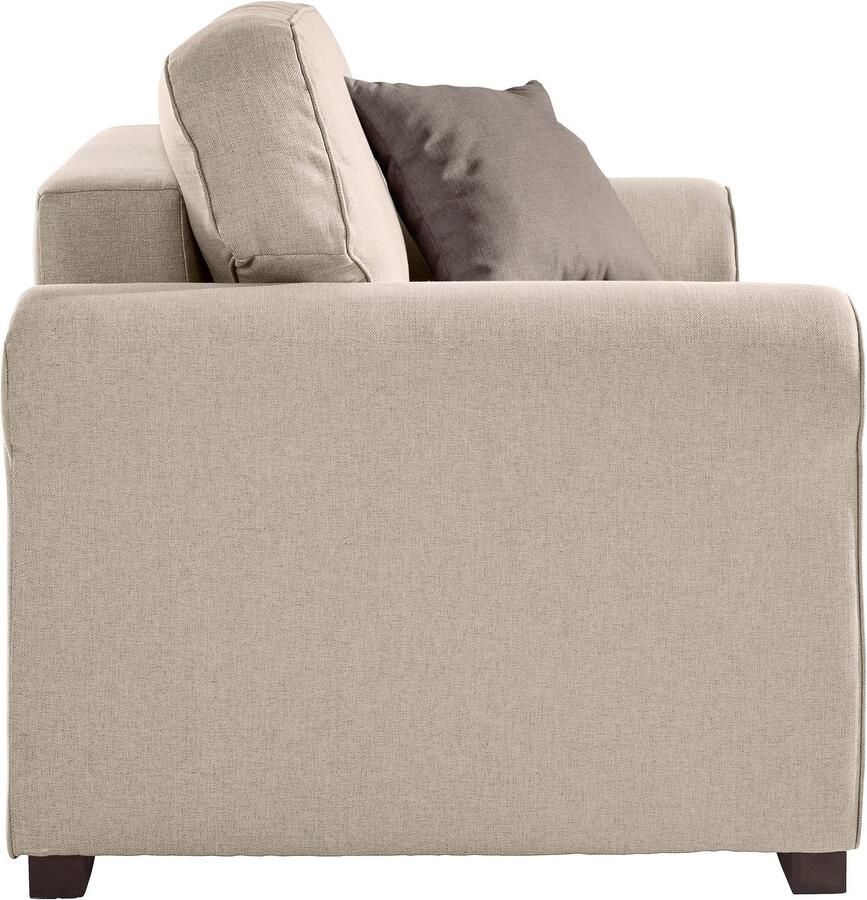 Home affaire Fauteuil Broughton zachte bekleding passend bij de serie "broughton" in 3 soorten bekleding