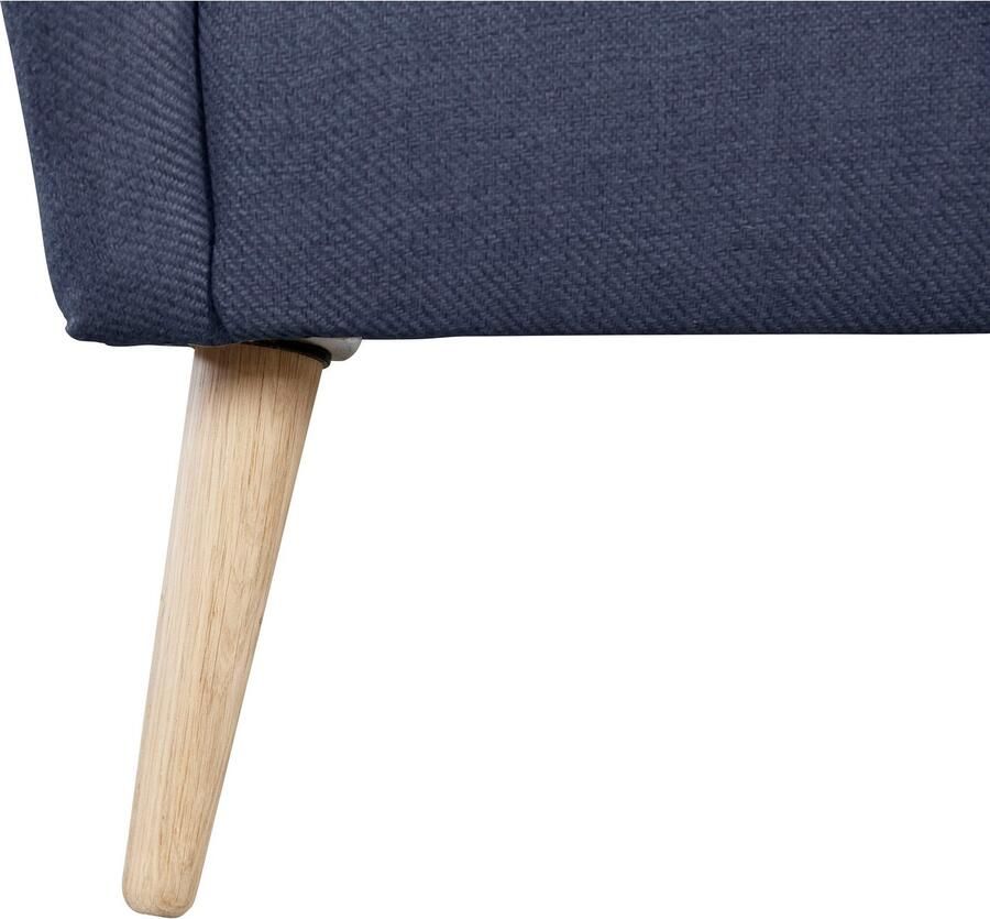 Home affaire Fauteuil Charles oorfauteuil groot en gezellig in een modern design