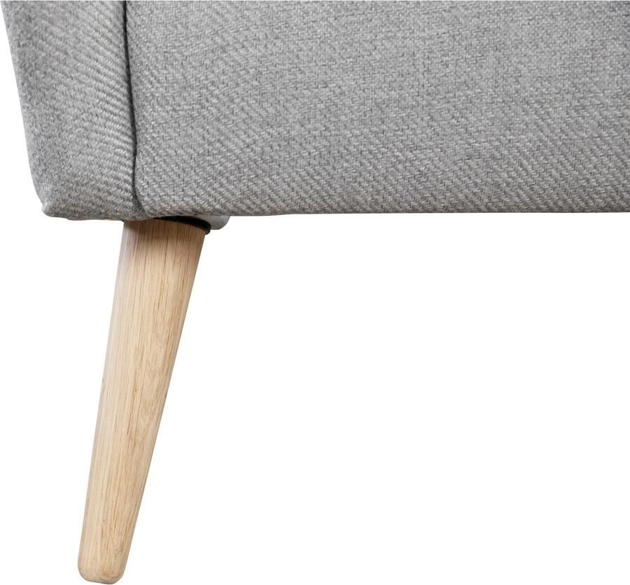 Home affaire Fauteuil Charles oorfauteuil groot en gezellig in een modern design