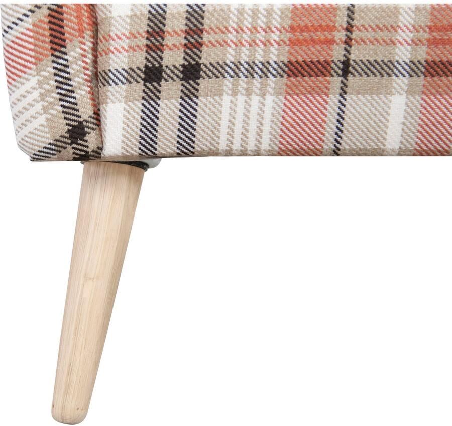 Home affaire Fauteuil Charles oorfauteuil groot en gezellig in een modern design