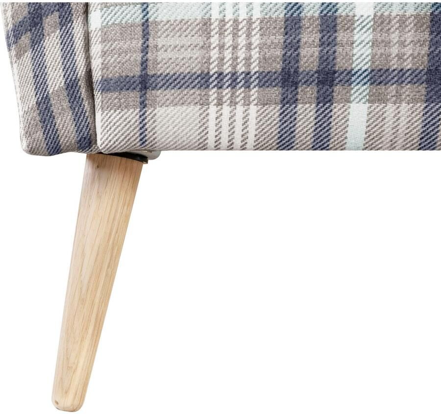 Home affaire Fauteuil Charles oorfauteuil groot en gezellig in een modern design