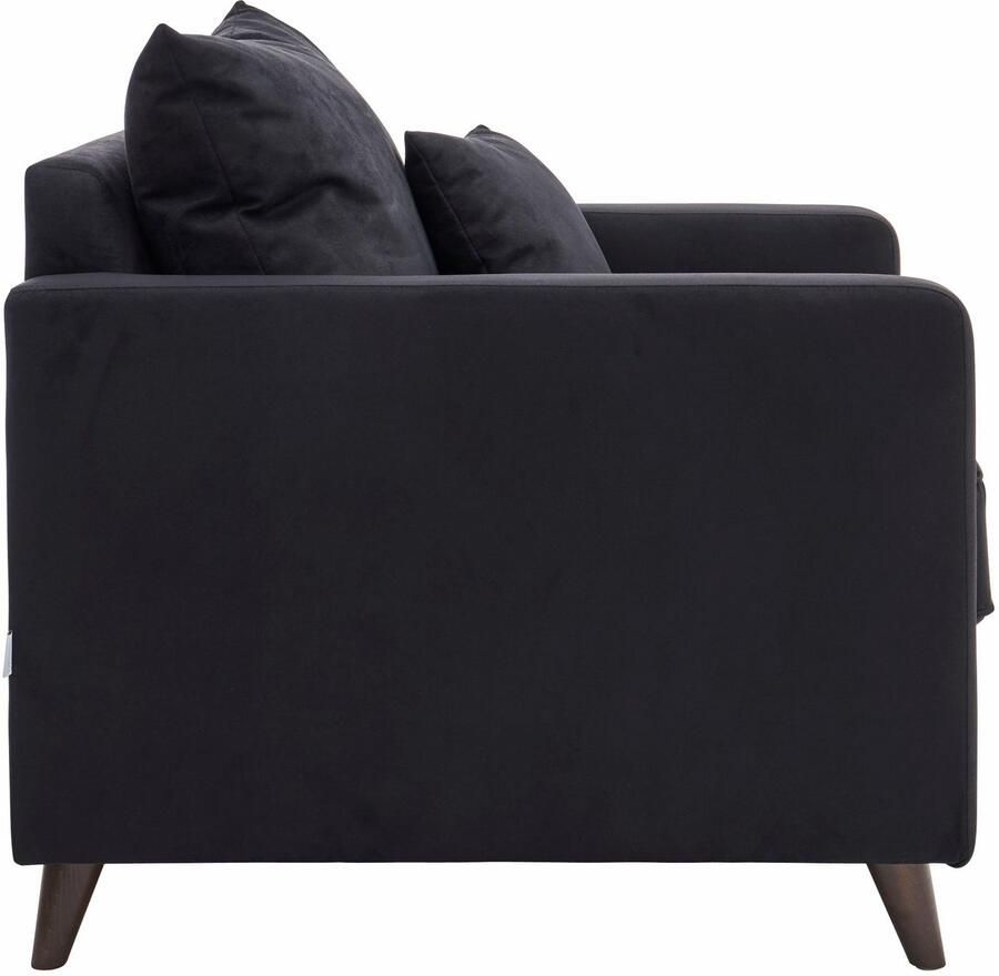 Home affaire Fauteuil Renesse los kussen opstaande naad aan zitkussen (set)