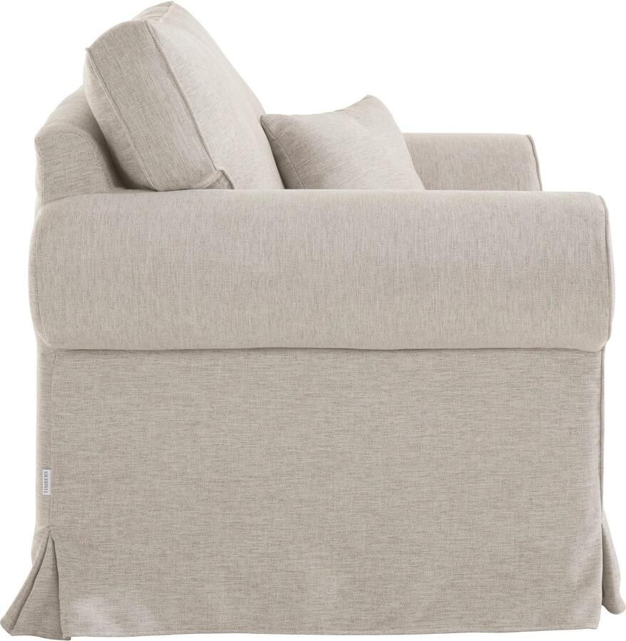 Home affaire Fauteuil Shadmoor Hoezen-look in uni of met bloemenprint passend bij de Shadmoor-serie