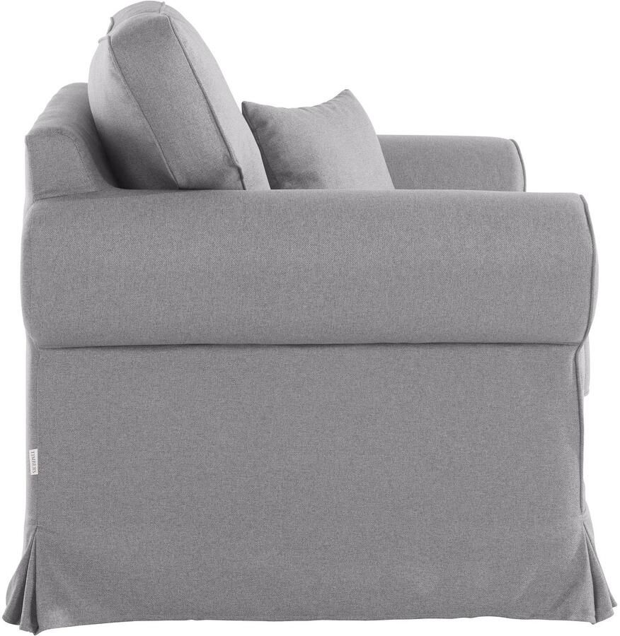 Home affaire Fauteuil Shadmoor Hoezen-look in uni of met bloemenprint passend bij de Shadmoor-serie