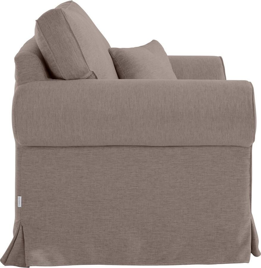 Home affaire Fauteuil Shadmoor Hoezen-look in uni of met bloemenprint passend bij de Shadmoor-serie