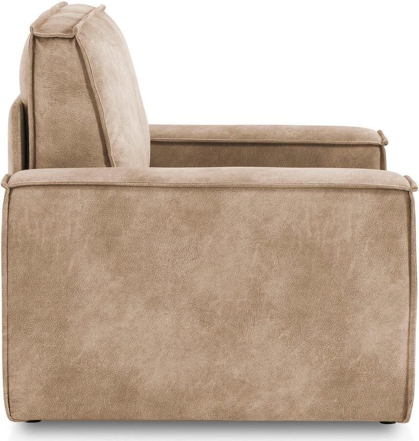 Home affaire Fauteuil SHERWOOD Love-Seat beschikbaar in 3 stofsoorten