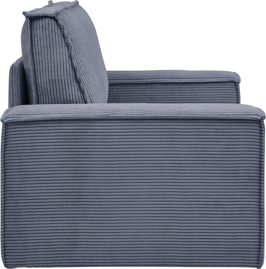 Home affaire Fauteuil SHERWOOD Love-Seat beschikbaar in 3 stofsoorten