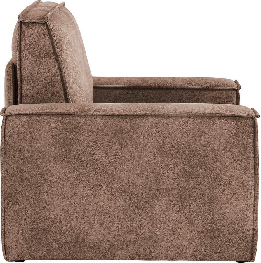Home affaire Fauteuil SHERWOOD Love-Seat beschikbaar in 3 stofsoorten