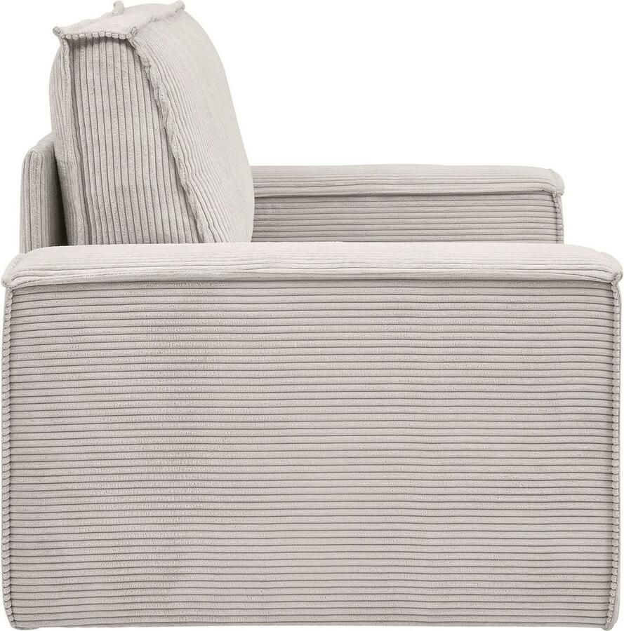 Home affaire Fauteuil SHERWOOD Love-Seat beschikbaar in 3 stofsoorten