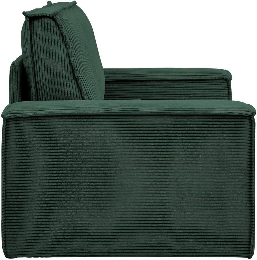 Home affaire Fauteuil SHERWOOD Love-Seat beschikbaar in 3 stofsoorten