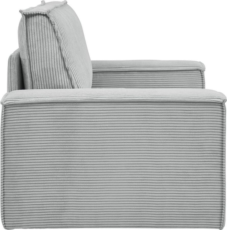 Home affaire Fauteuil SHERWOOD Love-Seat beschikbaar in 3 stofsoorten