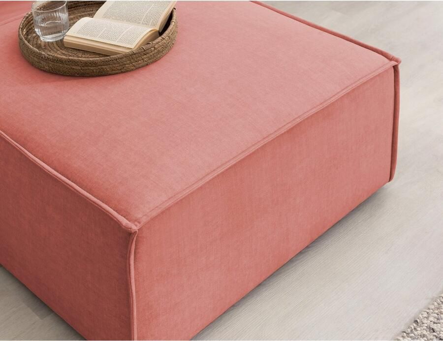 Home affaire Fauteuil Sherwood Loveseat en hocker als set passend bij de bekleding-serie SHERWOOD