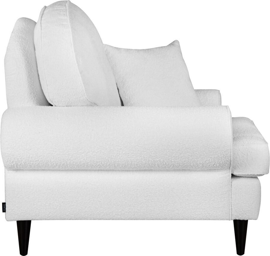 Home affaire Fauteuil Vitreux ook in bouclé-bekleding bxhxd: 117x100x95 cm