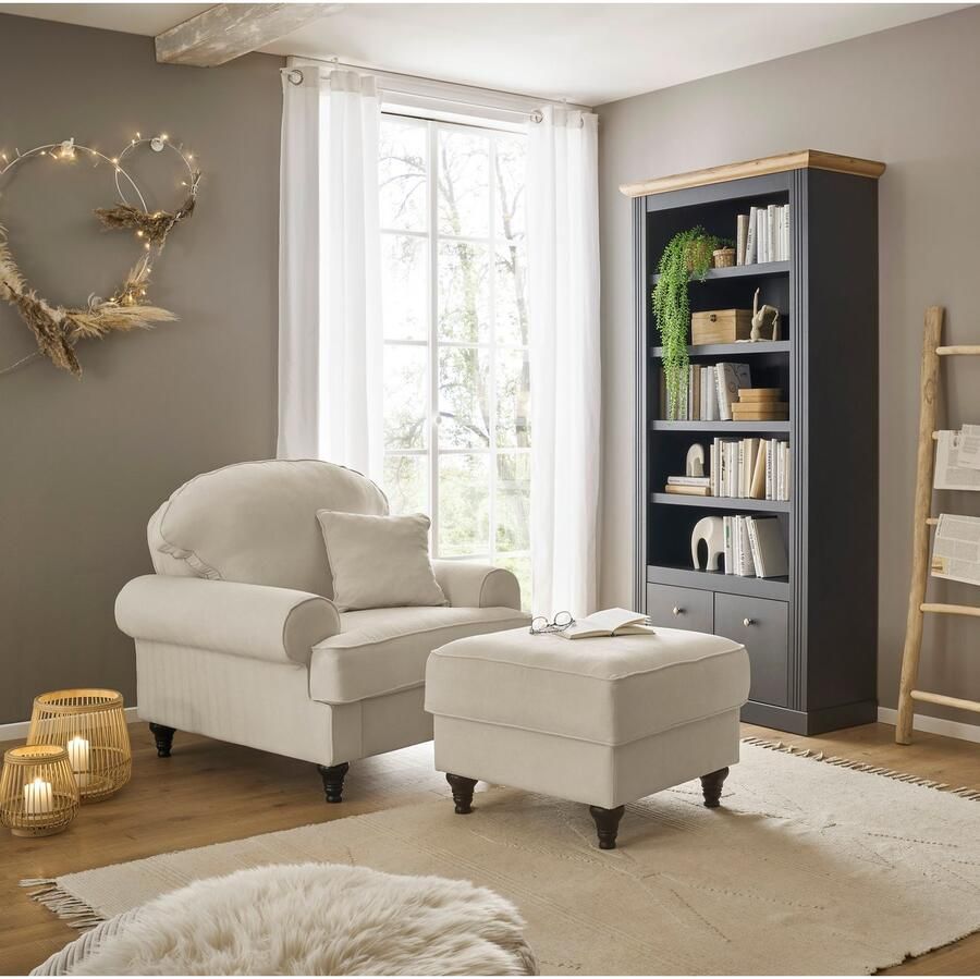 Home affaire Fauteuil Westminster met binnenveringsinterieur (set 2 stuks)