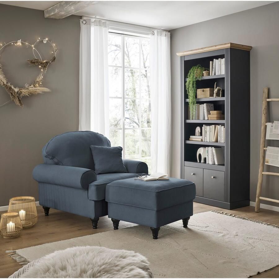 Home affaire Fauteuil Westminster met binnenveringsinterieur (set 2 stuks)