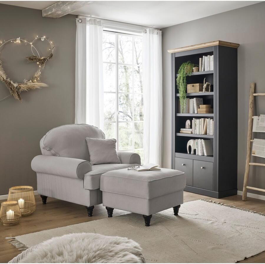 Home affaire Fauteuil Westminster met binnenveringsinterieur (set 2 stuks)