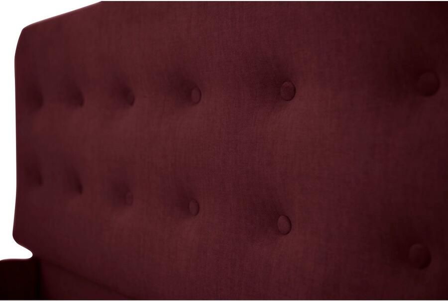 Home affaire Gestoffeerd bed Vaine in 5 breedten ook in lengte 220 cm incl. lattenrol