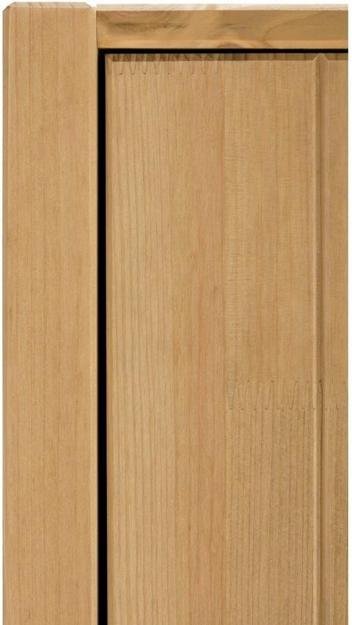Home affaire Hoge kast TINA Badmeubel kast Breedte 31 5 cm Massief hout FSC