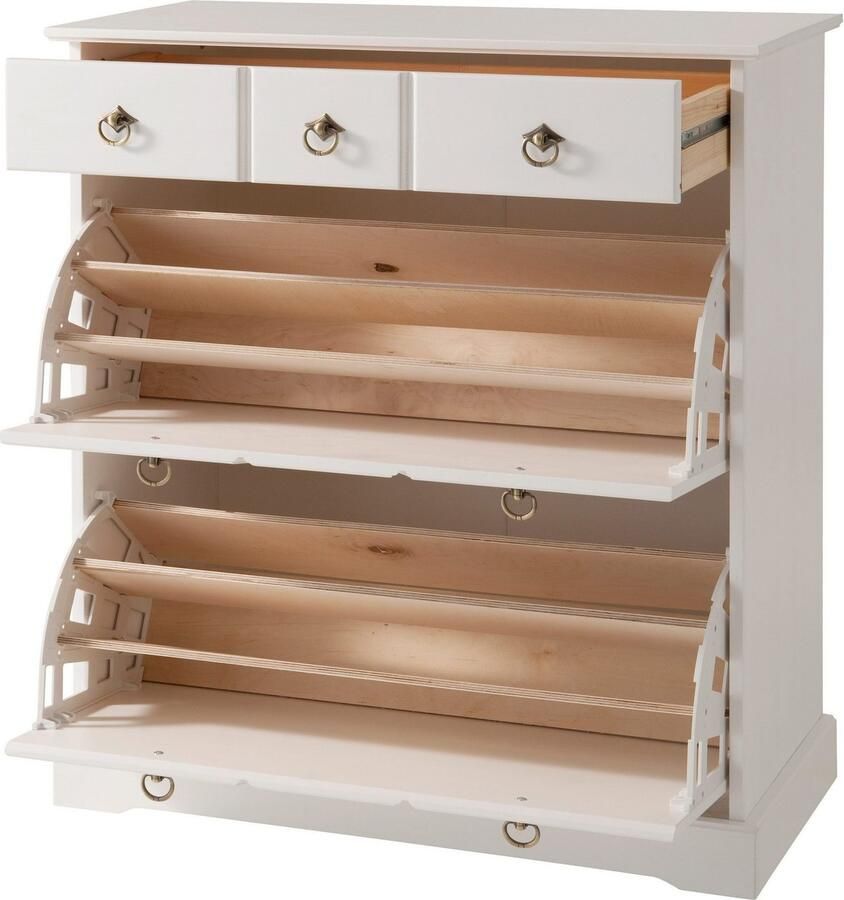 Home affaire Halmeubelset Klera 4-delig van massief grenen fsc -gecertificeerd (set 4-delig)