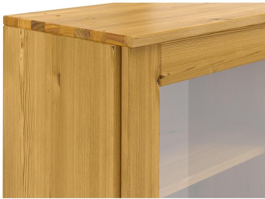 Home affaire Hangkast Alby2 Met metalen grepen en glazen deuren breedte 50 cm