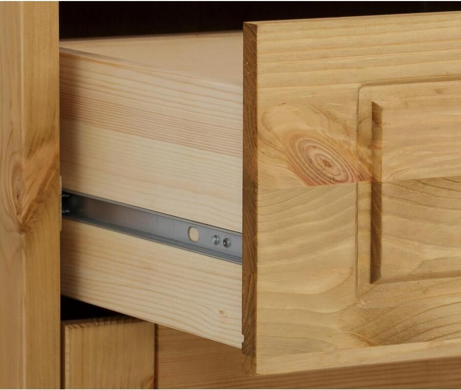 Home affaire Highboard Trinidad Vitrine breedte 102 cm