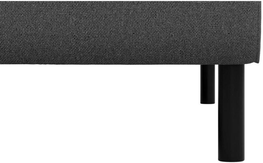 Home affaire Zithoek ARROS U-vorm met golfondersteuning afmetingen B D H: 300 163 81 cm incl. sierkussens met recamiere links rechts bestelbaar ook in cord