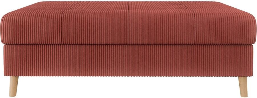 Home affaire Hocker CHARRE XXL stiksel in het zitgedeelte afmetingen: B D H: 118 73 40 cm