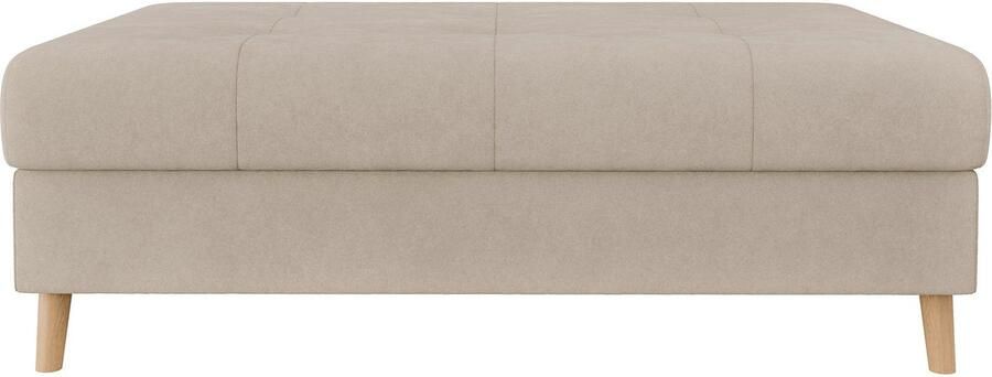 Home affaire Hocker CHARRE XXL stiksel in het zitgedeelte afmetingen: B D H: 118 73 40 cm