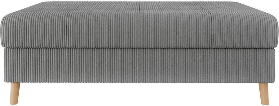 Home affaire Hocker CHARRE XXL stiksel in het zitgedeelte afmetingen: B D H: 118 73 40 cm